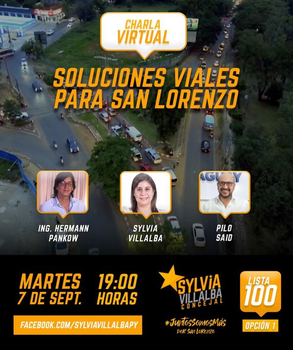 Charla virtual: Soluciones viales para San Lorenzo, con el ingeniero Hermann Pankow » San Lorenzo PY