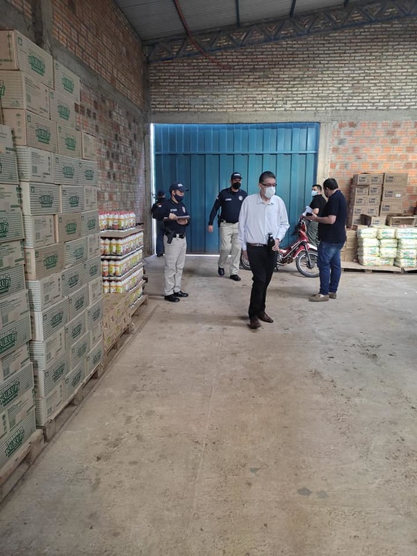 Incautan gran cantidad de productos que habrían sido ingresados al país de contrabando en Paraguarí | Ñanduti