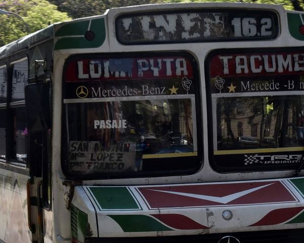Tras escándalo por irregular suba de pasaje, anuncian sumarios a líneas - Nacionales - ABC Color