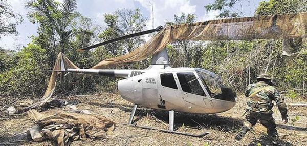 Otro narco helicóptero fue capturado en Bolivia