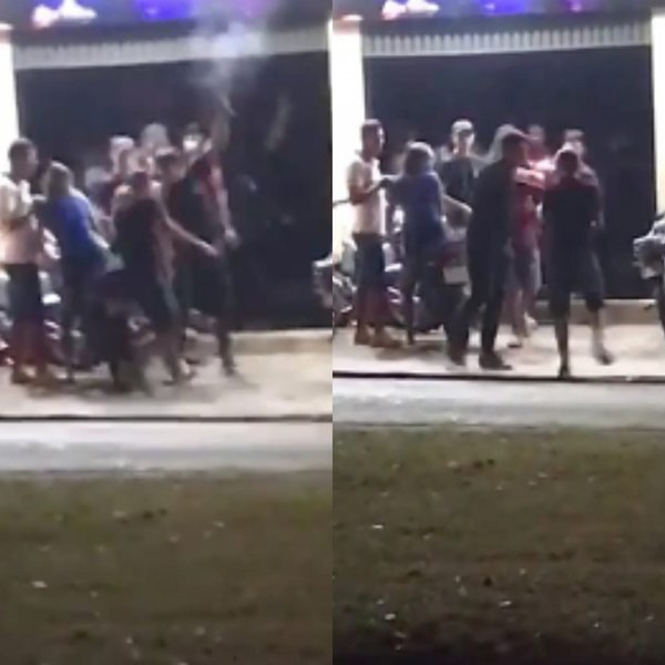 Crónica / Tilingos armaron sarambi y uno ¡llegó a disparar un arma!