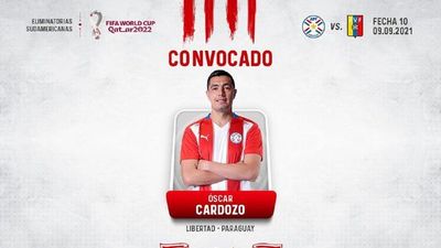 Tacuara Cardozo, convocado a la Albirroja
