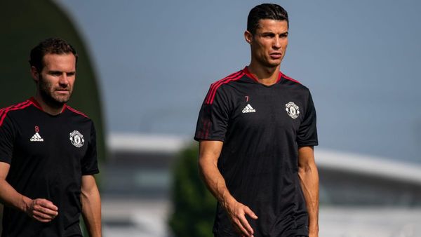 Cristiano se entrena por primera vez con el United