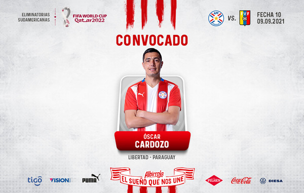 DT de la Albirroja convocó a Tacuara Cardozo para el compromiso frente a Venezuela