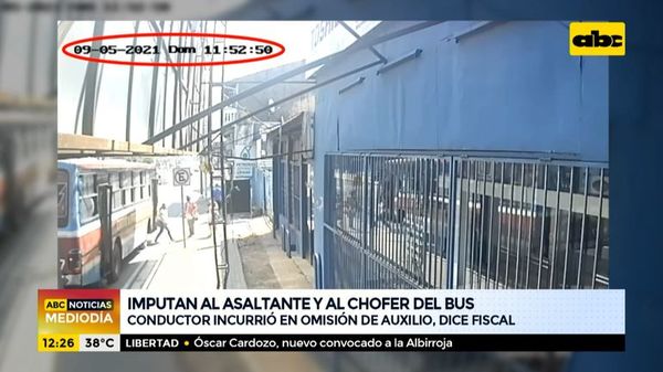 Caso Liz: imputan a asaltante y al chofer del bus - ABC Noticias - ABC Color