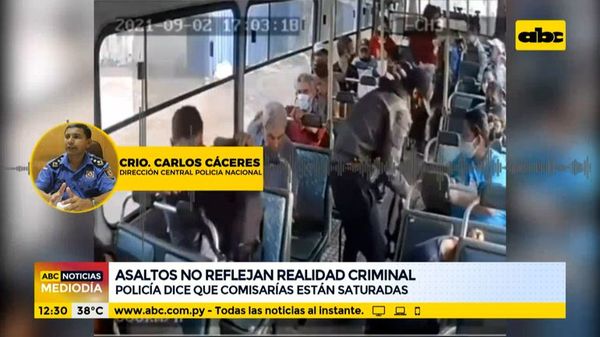 Policía insiste con la “sensación de inseguridad” y lanza responsabilidad a la fiscalía - ABC Noticias - ABC Color