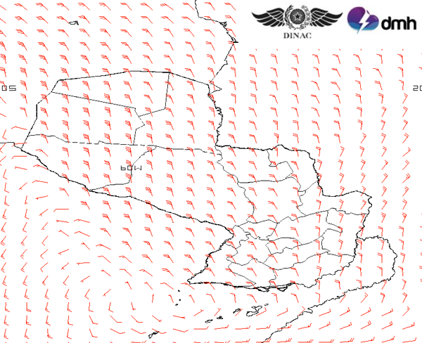 Meteorología anuncia viento norte muy fuerte en casi todo el país - ADN Digital