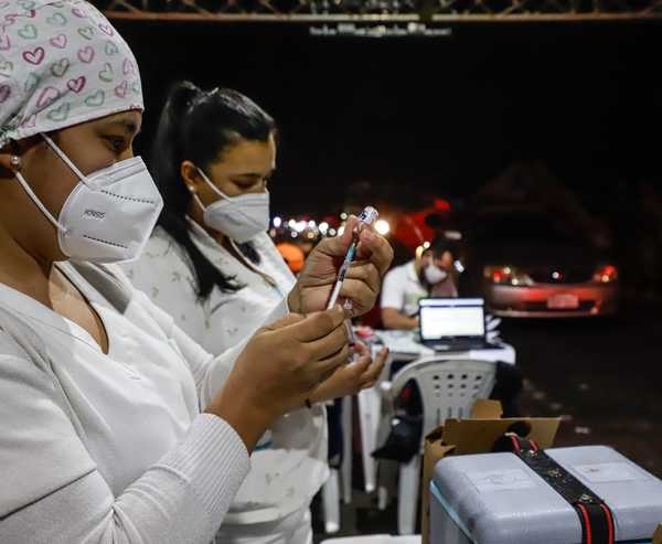 Sin importar terminación de cédula, mañana podrán vacunarse personas de 20 a 34 años - Megacadena — Últimas Noticias de Paraguay