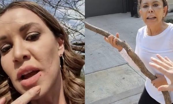 Dallys fue agredida por una mujer: “Anda de acá pelotuda de mierd..”