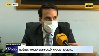 Qué responden la Fiscalía y Poder Judicial - ABC Noticias Central - ABC Color