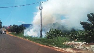Sigue irresponsable quema de basura en barrios de CDE