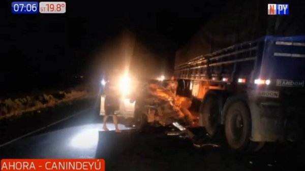 Policía muere tras fatal accidente en cruce Yby Pyta | Noticias Paraguay