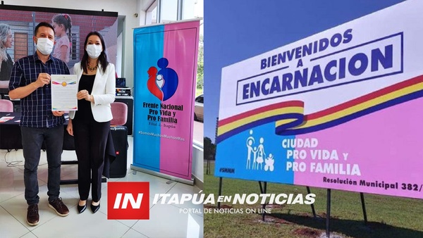 “AÚN NO PUDIMOS REPARAR LOS CARTELES PRO VIDA Y FAMILIA DESTRUIDOS.”