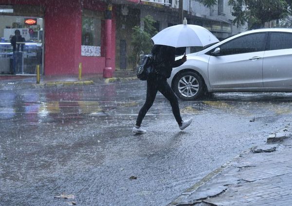 Tormentas y tiempo severo para toda la mañana - Nacionales - ABC Color