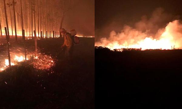 Bomberos acudieron a incendio de gran magnitud en Carayaó – Prensa 5
