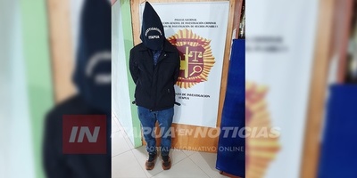 DETIENEN EN ENCARNACIÓN A UN HOMBRE CON ÓRDEN DE CAPTURA POR CASO DE ABIGEATO