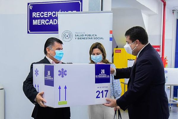 Donan a Salud equipos y logística para conservar vacunas - Nacionales - ABC Color