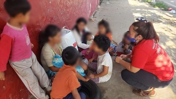 Más de 740 niños, niñas y adolescentes en situación calle fueron asistidos en agosto