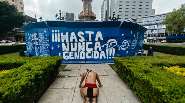 La estatua de una mujer indígena sustituirá a la de Colón en Ciudad de México - ADN Digital