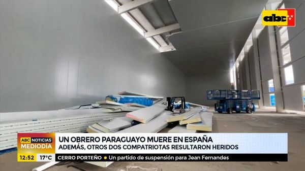 Un obrero paraguayo murió en España - ABC Noticias - ABC Color