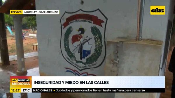 Vecinos reacondicionan caseta policial en San Lorenzo - ABC Noticias - ABC Color