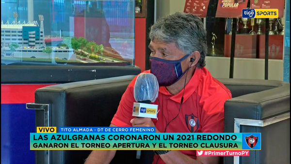 Tito Almada hablando en Primer Turno