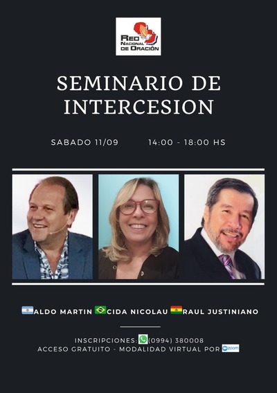 Se realizará el Primer Seminario de Intercesión Nacional