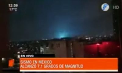 Sismo de magnitud 7,1 sacudió México | Telefuturo