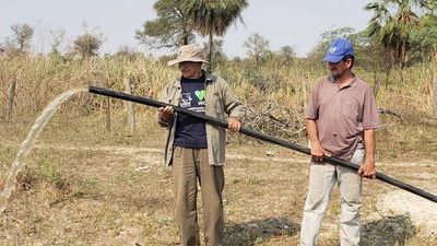 Instalan sistemas de provisión de agua para productores chaqueños