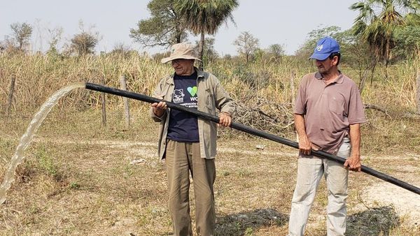 Instalan sistemas de provisión de agua para productores chaqueños