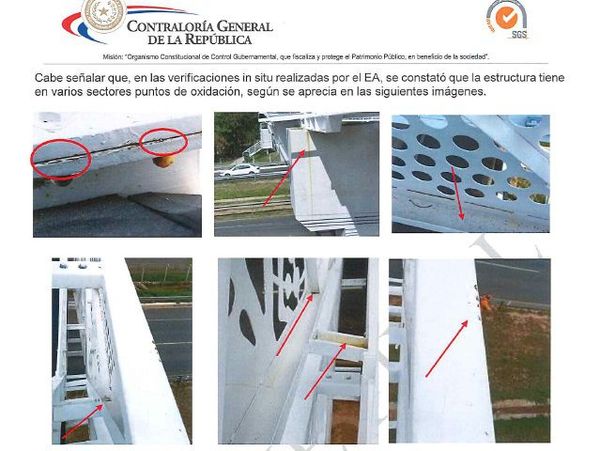 CGR: Pasarela es inservible, ya se oxida y sistema eléctrico es peligroso - Nacionales - ABC Color
