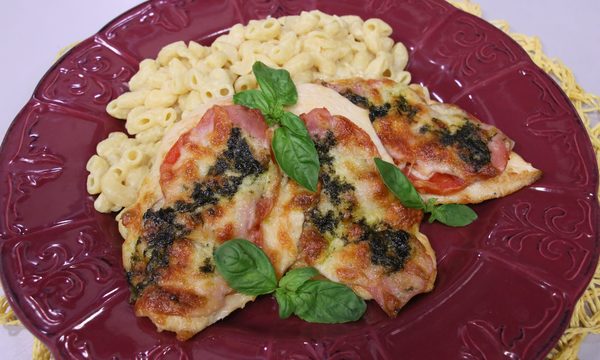 PASTA CON QUESO Y SUPREMA DE POLLO A LA PIZZA | Telefuturo
