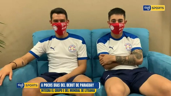 Pascottini y Rejala disfrutan la previa del Mundial en Lituania