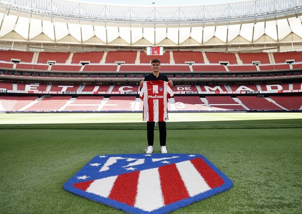 El Atlético de Madrid 'es el lugar para mí para ser feliz', dice Griezmann