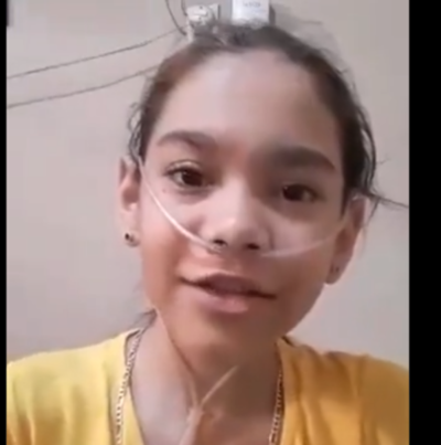 Diario HOY |  "Quiero seguir viviendo", clama niña de 13 años y pide ayuda de Salud Pública