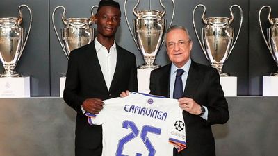 Camavinga: “El primer factor no es el dinero, es el placer de jugar aquí”