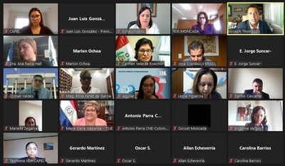 Ministra participó de importante encuentro con expertos electorales internacionales | .::Agencia IP::.