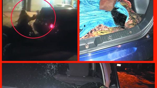Reventó auto de su ex tras pedir para la leche