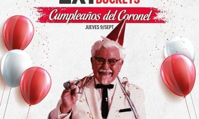 ¡KFC festeja los 131 años del Coronel Sanders!