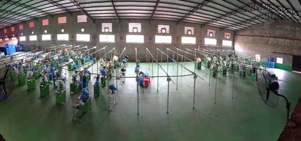 Una maquiladora que producirá cierres se instala en Minga Guazú - La Clave