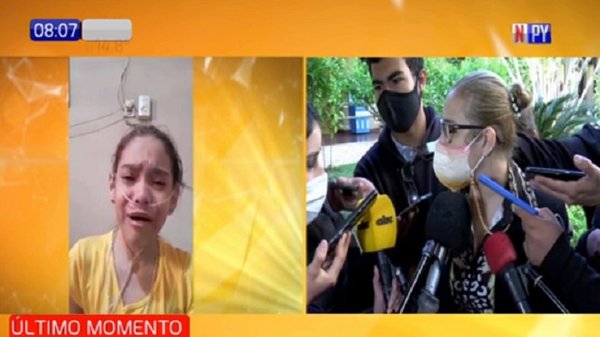 Niña clama al Ministerio de Salud para que le salven la vida | Noticias Paraguay