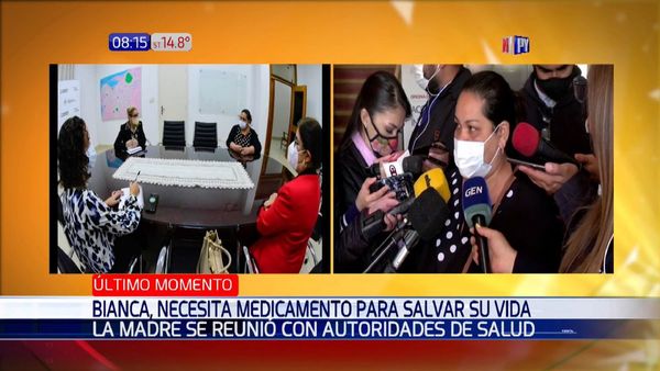 Salud se compromete a tramitar el medicamento que necesita Bianca