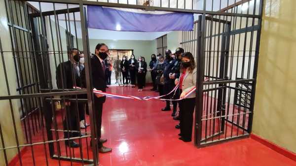 Rehabilitado pabellón en el Penal de Concepción - Judiciales.net
