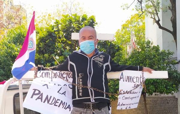 ¡Aumento de salario para todos! Reclaman trabajadores de la Salud