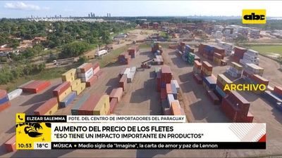 “Aumento del precio de los fletes a nivel mundial tiene impacto en el costo final de los productos” - A la gran 730 - ABC Color
