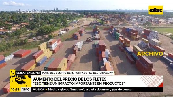 “Aumento del precio de los fletes a nivel mundial tiene impacto en el costo final de los productos” - A la gran 730 - ABC Color