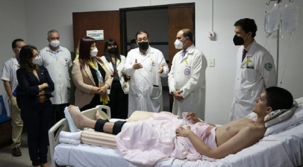 José Zaván logra avances significativos: “Doy gracias a los médicos que me están ayudando”