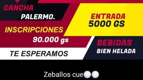 Organizan torneo gay de vóley en Zeballos Cué