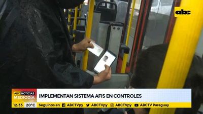 Policía implementa sistema AFIS en controles - ABC Noticias - ABC Color