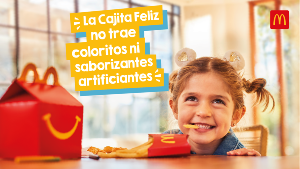 McDonald's: La Cajita Feliz ahora es 100% natural